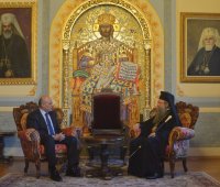 16.12.2019 г. - Негово Високопреосвещенство Пловдивския митрополит Николай посрещна гръцкия посланик Димитриос Хронопулос.