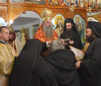21.12.2019 г. - Архиерейска вечерня с чин на монашеско пострижение в манастир 