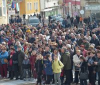 14.02.2020 г. - Архиерейска света Литургия в храм „Св. Преображение Господне” в град Ивайловград и молебен в центъра на града.