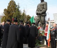 19.02.2020 г. - Панихида по повод 147-ата годишнина от обесването на йеродякон Игнатий – Васил Левски в град Пазарджик.