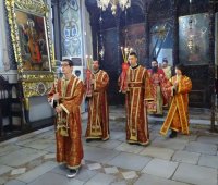 19.04.2020 г. - Вечерня в първия ден на Пасха - Второ Възкресение в катедрален храм 